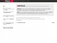 Orfeus-eu.org