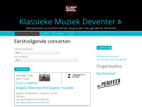 Klassiekemuziekdeventer.nl