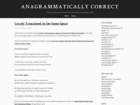 Anagrammatically.com