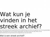 Streekarchiefrijnlandsmidden.nl
