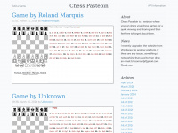 Chesspastebin.com