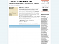 advocateninhilversum.nl