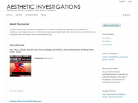 Aestheticinvestigations.eu
