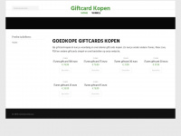 Giftcard-kopen.nl