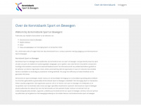 Kennisbanksportenbewegen.nl