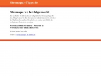 Stromspar-tipps.de