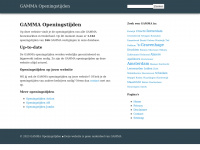 Gamma-openingstijden.nl