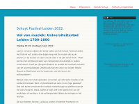 Schuytfestival.nl