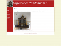 Orgelconcertendenham.nl