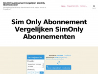 sim-only-abonnement-vergelijken.nl