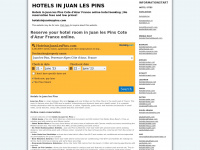 Hotelsinjuanlespins.com