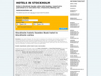 Hotelsinstockholm.net