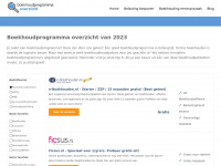 Boekhoudprogrammaoverzicht.nl