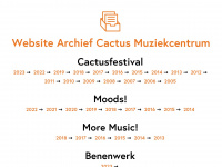 Cactusmuziekcentrumarchief.be