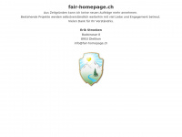 Fair-homepage.ch