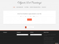 Objectsnotpaintings.com