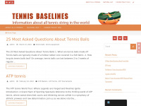 Tennisbaselines.com