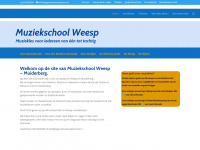 muziekschoolweesp.nl