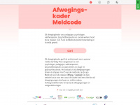 afwegingskadermeldcode.nl