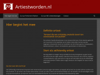 artiestworden.nl