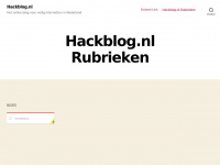 Hackblog.nl