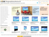 shopprojektionsskaerm.dk