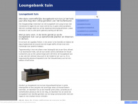 loungebank-tuin.nl