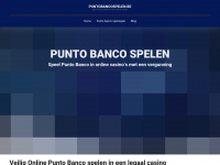 Puntobancospelen.be