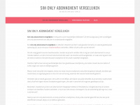Simonly-abonnementvergelijken.nl