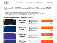 Casinoszondercruks.io