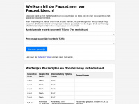 Pauzetijden.nl