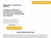 Vitalis-max-nl.com