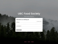 Ubcfoodsociety.com