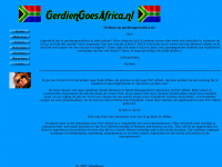 Gerdiengoesafrica.nl