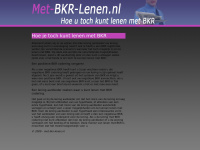 met-bkr-lenen.nl