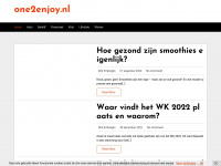 One2enjoy.nl