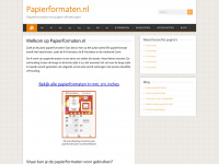 Papierformaten.nl