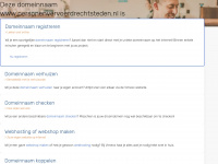 Personenvervoerdrechtsteden.nl