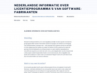 softwarelicentie.nl