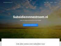 subsidiezonnestroom.nl