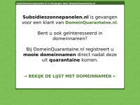 subsidieszonnepanelen.nl