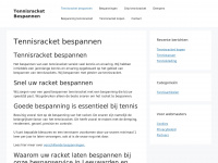 tennisracketbespannen.nl