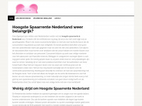 hoogstespaarrentenederland.com