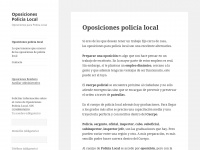 Oposicionespolicialocal.es