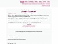 Rosesdepapier.com