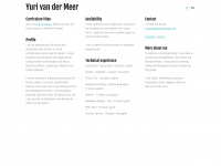 Yvandermeer.net