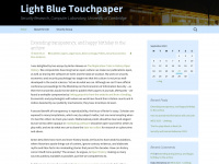 Lightbluetouchpaper.org