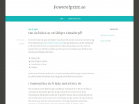 Powerofprint.se