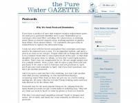 Purewatergazette.net