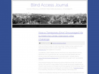 Blindaccessjournal.com